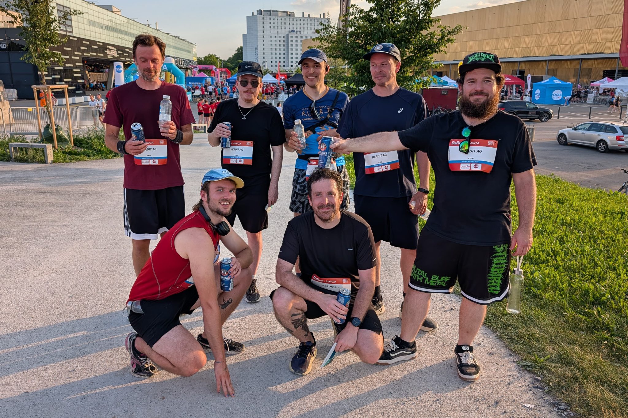 HEADIT Team am B2Run Bern